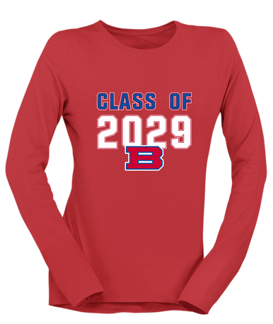Bartlett Panthers Class of 2029 Women's LS T-Shirt