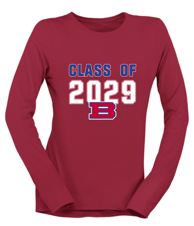 Bartlett Panthers Class of 2029 Women's Premium LS T-Shirt