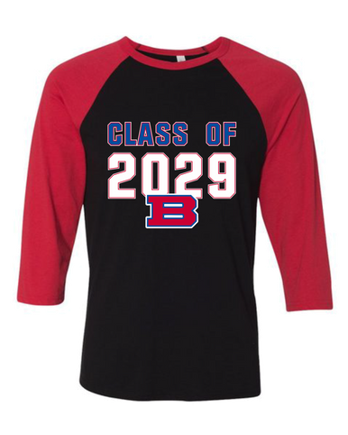 Bartlett Panthers Class of 2029 Women's Baseball T-Shirt