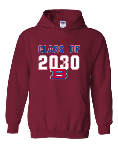 Bartlett Panthers Class of 2030 Men's Hoodie