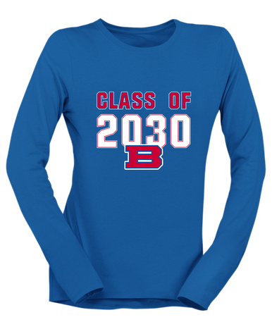 Bartlett Panthers Class of 2030 Women's Premium LS T-Shirt