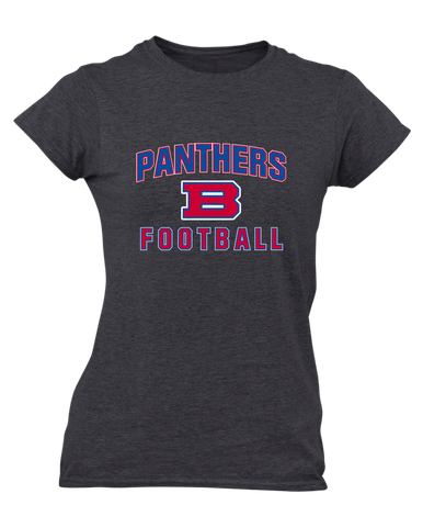 Bartlett Panthers Football #1 Women's SS T-Shirt