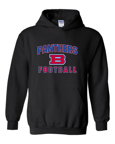 Bartlett Panthers Football #1 Men's Hoodie