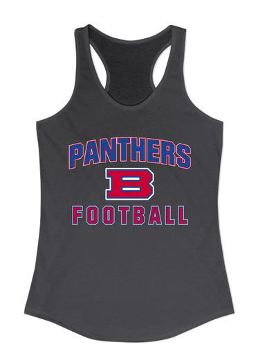 Bartlett Panthers Football #1 Women's Tank Top