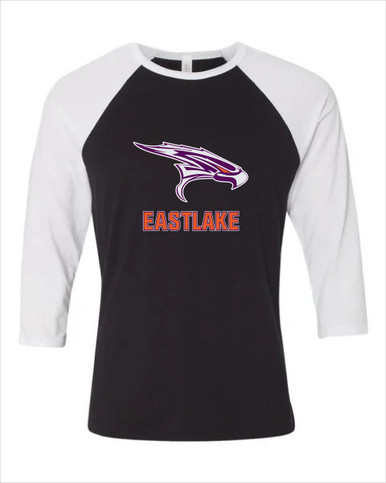 Eastlake Falcons Mascot #2 Men's Baseball T-Shirt