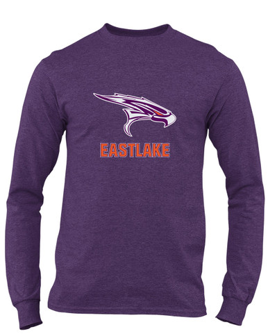 Eastlake Falcons Mascot #2 Men's LS T-Shirt