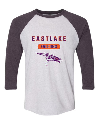 Eastlake Falcons Mascot #3 Men's Baseball T-Shirt