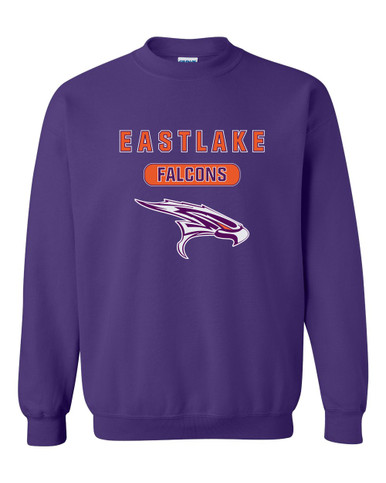 Eastlake Falcons Mascot #3 Men's Sweatshirt