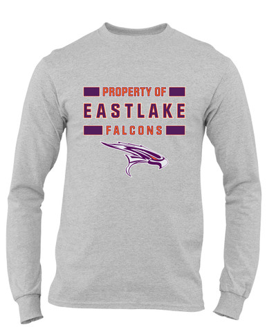 Eastlake Falcons Property Of Men's Premium LS T-Shirt