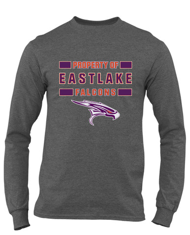 Eastlake Falcons Property Of Men's LS T-Shirt