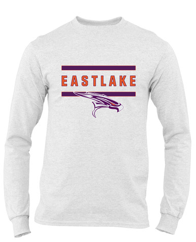 Eastlake Falcons Mascot #4 Men's Premium LS T-Shirt
