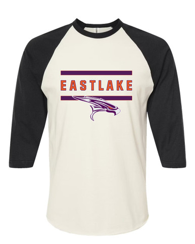 Eastlake Falcons Mascot #4 Men's Baseball T-Shirt