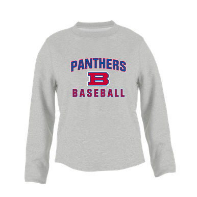 Bartlett Panthers Baseball #1 Women's Sweatshirt