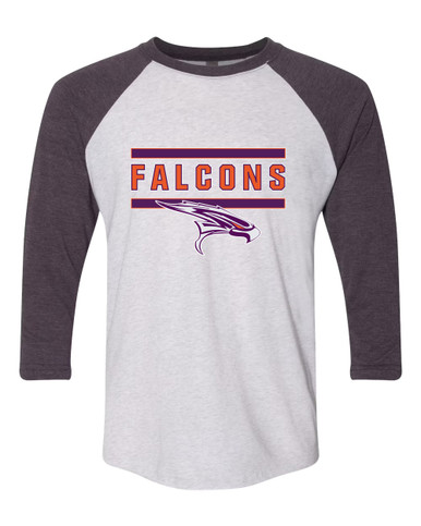 Eastlake Falcons Mascot #5 Women's Baseball T-Shirt