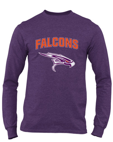 Eastlake Falcons Mascot #6 Men's LS T-Shirt