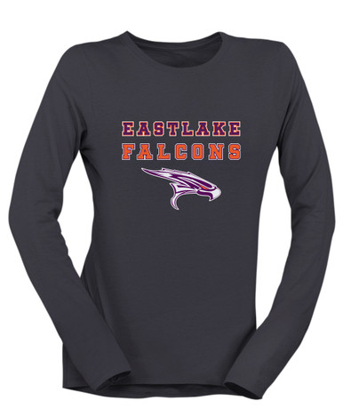 Eastlake Falcons Spirit Women's LS T-Shirt