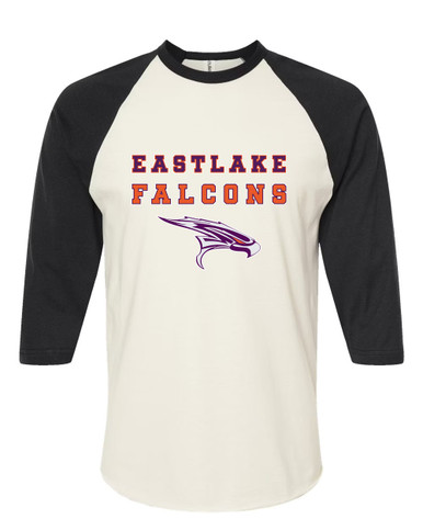 Eastlake Falcons Spirit Women's Baseball T-Shirt