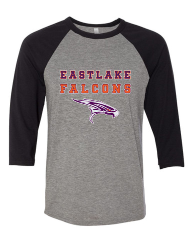 Eastlake Falcons Spirit Men's Baseball T-Shirt
