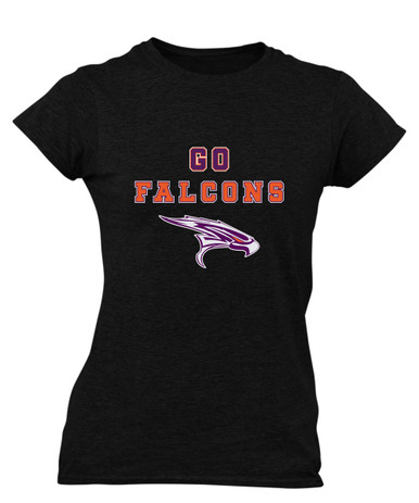 Eastlake Falcons Go Team Women's Premium SS T-Shirt