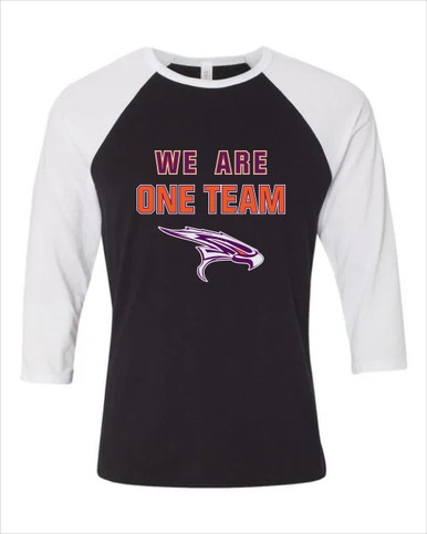 Eastlake Falcons We Are One Team Men's Baseball T-Shirt