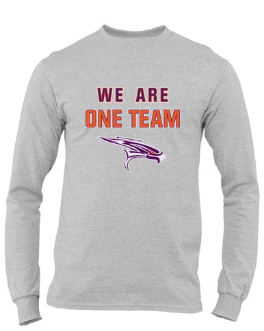 Eastlake Falcons We Are One Team Men's LS T-Shirt