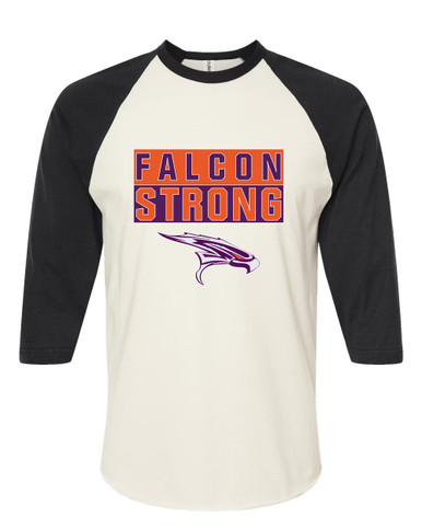 Eastlake Falcons Strong #1 Women's Baseball T-Shirt