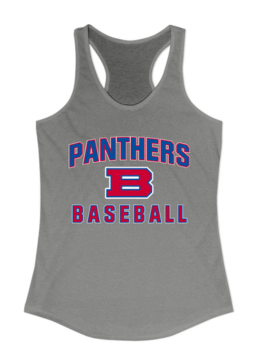 Bartlett Panthers Baseball #1 Women's Tank Top