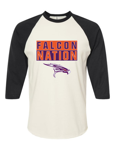 Eastlake Falcons Nation #1 Men's Baseball T-Shirt