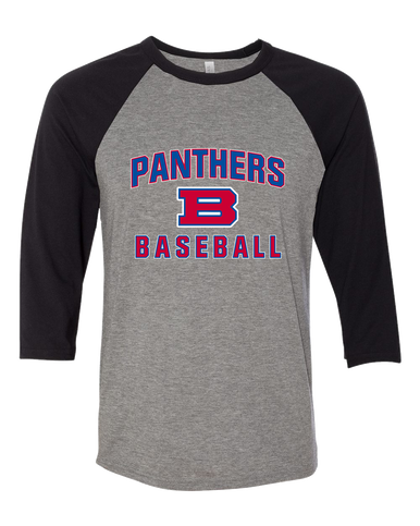 Bartlett Panthers Baseball #1 Women's Baseball T-Shirt