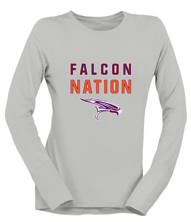 Eastlake Falcons Nation #2 Women's Premium LS T-Shirt