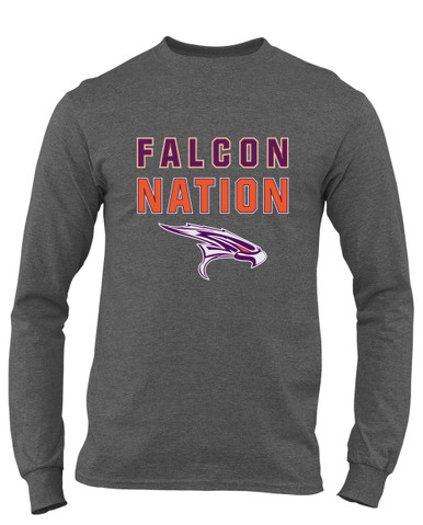 Eastlake Falcons Nation #2 Men's Premium LS T-Shirt