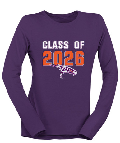 Eastlake Falcons Class of 2026 Women's LS T-Shirt