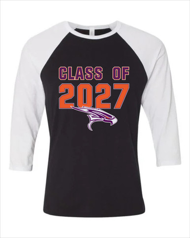 Eastlake Falcons Class of 2027 Women's Baseball T-Shirt