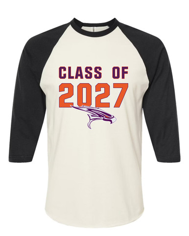 Eastlake Falcons Class of 2027 Men's Baseball T-Shirt