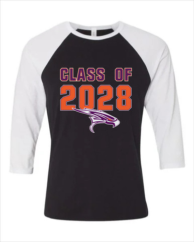 Eastlake Falcons Class of 2028 Men's Baseball T-Shirt