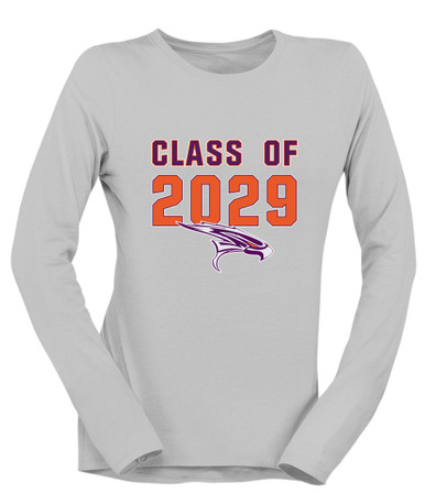 Eastlake Falcons Class of 2029 Women's LS T-Shirt