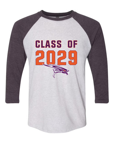 Eastlake Falcons Class of 2029 Men's Baseball T-Shirt