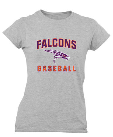 Eastlake Falcons Baseball #1 Women's SS T-Shirt
