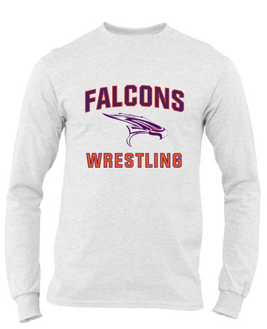 Eastlake Falcons Wrestling Men's LS T-Shirt