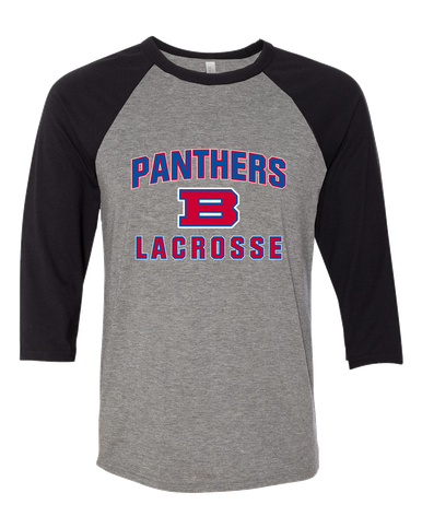Bartlett Panthers Lacrosse Men's Baseball T-Shirt