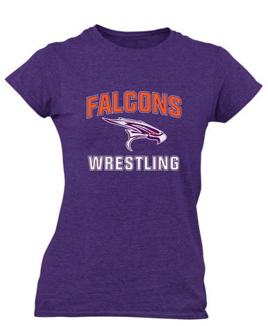Eastlake Falcons Wrestling Women's Premium SS T-Shirt