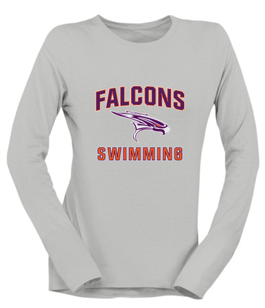 Eastlake Falcons Swimming Women's Premium LS T-Shirt