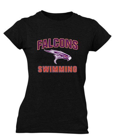 Eastlake Falcons Swimming Women's Premium SS T-Shirt