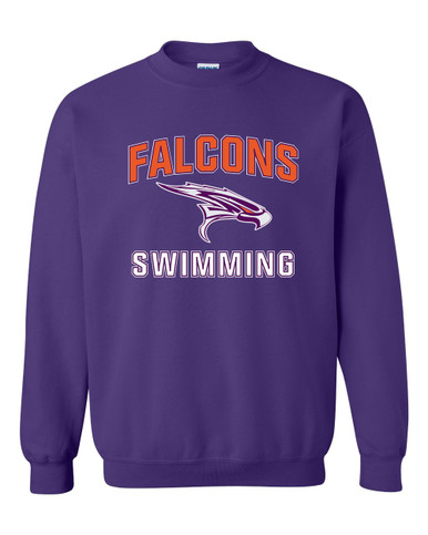 Eastlake Falcons Swimming Men's Sweatshirt