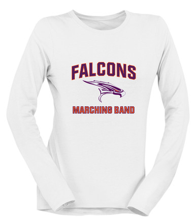 Eastlake Falcons Marching Band Women's Premium LS T-Shirt