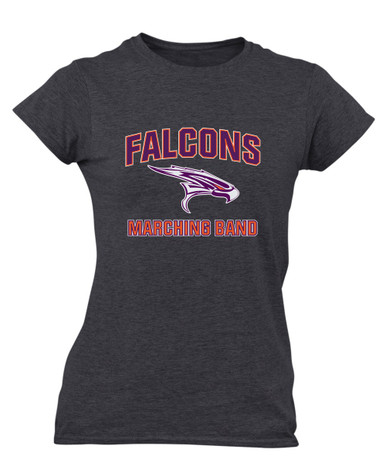 Eastlake Falcons Marching Band Women's Premium SS T-Shirt
