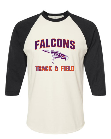 Eastlake Falcons Track & Field Men's Baseball T-Shirt
