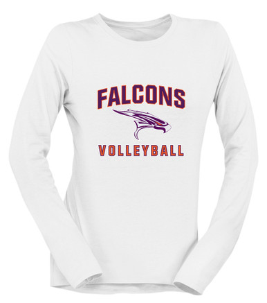 Eastlake Falcons Volleyball Women's Premium LS T-Shirt