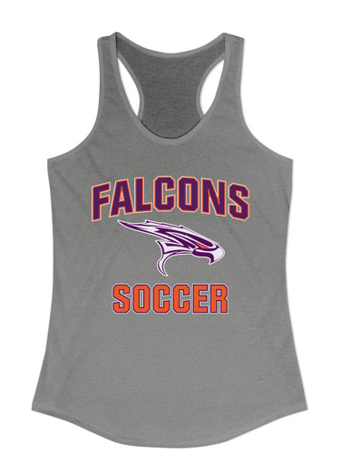Eastlake Falcons Soccer #1 Women's Tank Top
