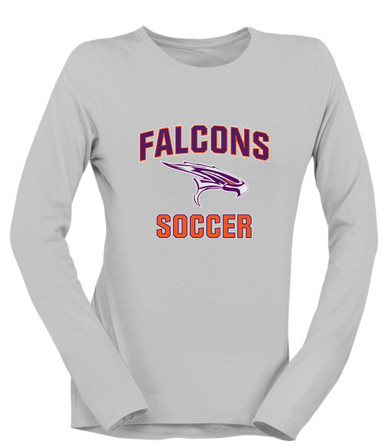 Eastlake Falcons Soccer #1 Women's LS T-Shirt